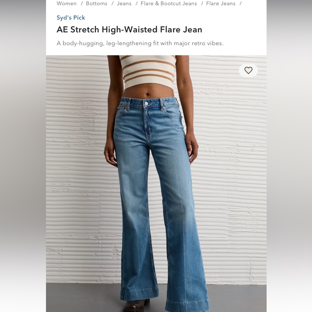 American Eagle flare jeans